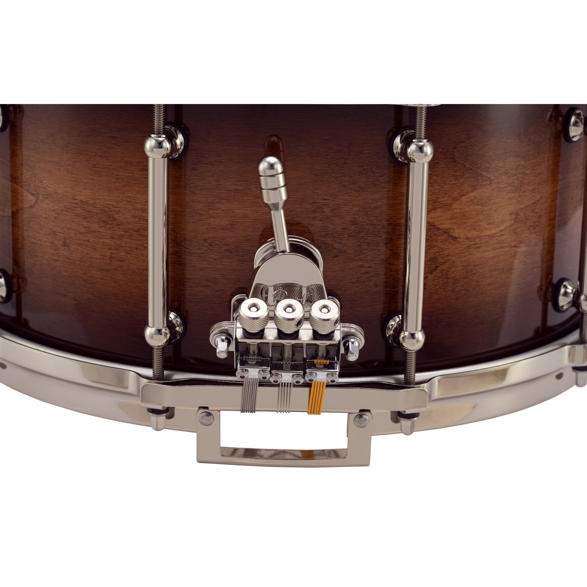 Pearl Philharmonic Maple Concert Snare Drum - 13" x 4" - Gloss Barnwood Brown - Image 2