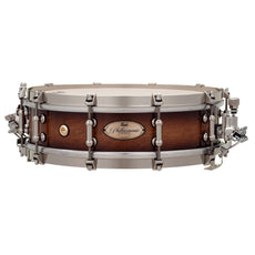 Pearl Philharmonic Maple Concert Snare Drum - 14" x 4" - Gloss Barnwood Brown - Image 1