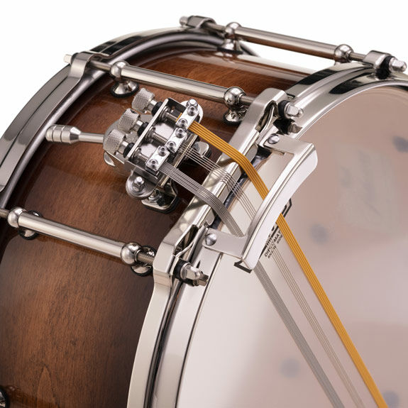 Walnut Lacquer Marine Pearl Pearl Philharmonic Concert Snare Drum - Maple 14x4