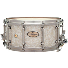 Pearl Philharmonic Maple Concert Snare Drum - 14" x 6.5" - Nicotine White Marine Pearl - Image 1