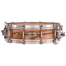 Pearl Philharmonic Solid Shell Ash Concert Snare Drum - 14" x 4" - Fully-Rounded Bearing Edges - Boxwood-Rose Single Inlay - Image 1