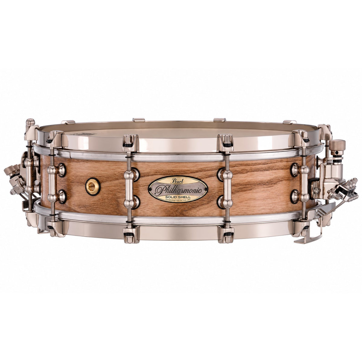 Pearl Philharmonic Solid Shell Ash Concert Snare Drum 14x4 45 Degree Bearing Edges No Inlay PHSA1440/N1000