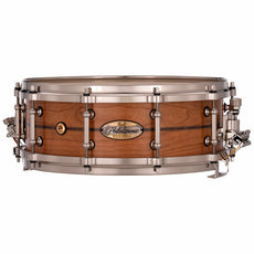 Pearl Philharmonic Concert Snare Drum - Solid Shell Cherry 14x5, Fully Rounded Bearing Edges, Natural (No Inlay)