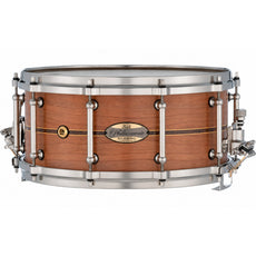 Pearl Philharmonic Solid Shell Cherry Concert Snare Drum Fully Rounded Bearing Edges Kingwood Center Inlay PHSC1465R/N1001