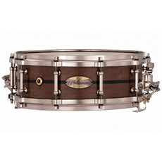 Pearl Philharmonic Solid Shell Walnut Concert Snare Drum 14x5 Fully Rounded Bearing Edges Ebony Single Inlay PHSW1450R/N1007