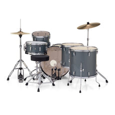 Pearl Roadshow 5pc Complete Drum Set - 1 up 2 down Charcoal Metallic 22"  BD RS525WFC/C706