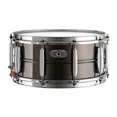 Pearl SensiTone Heritage Alloy Beaded Black Brass Snare Drum - 14x6.5 - Image 1