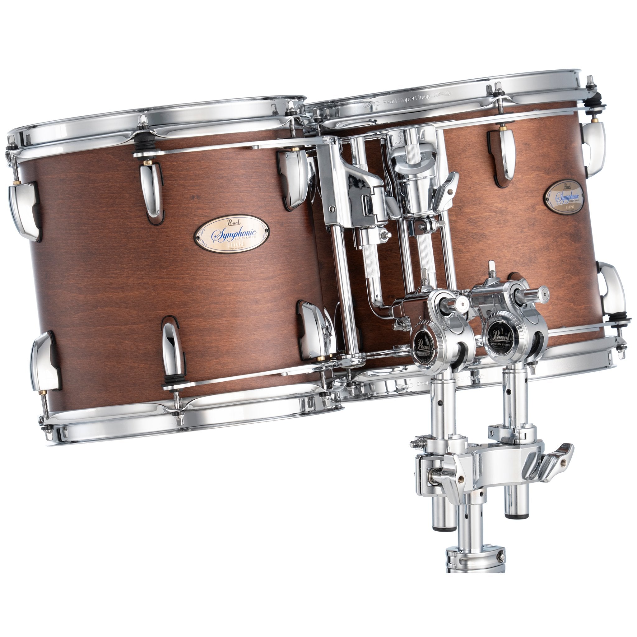Pearl Symphonic Series Double-headed Concert Tom - 12" x 10" - Image 7