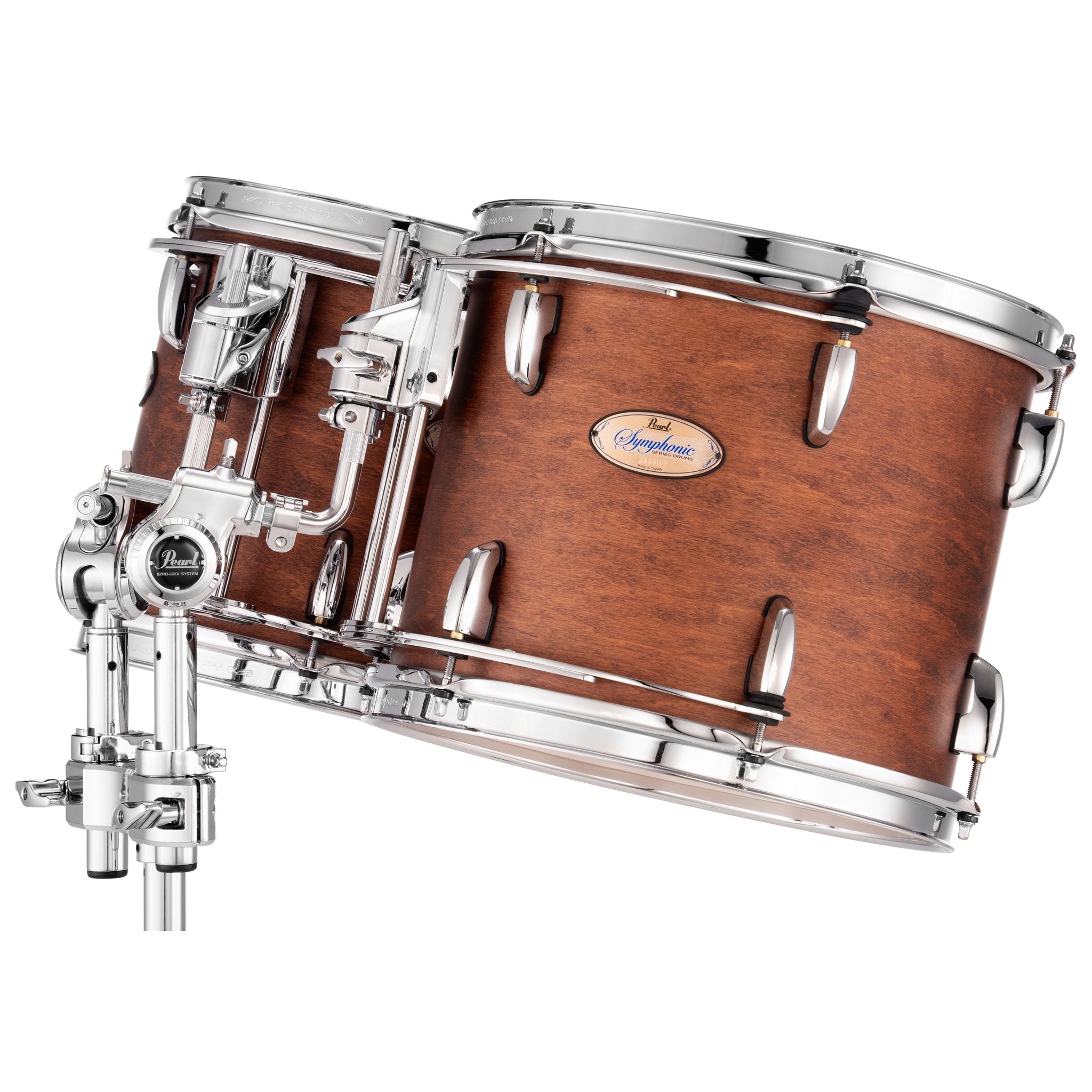 Pearl Symphonic Series Double-headed Concert Tom - 12" x 10" - Image 9