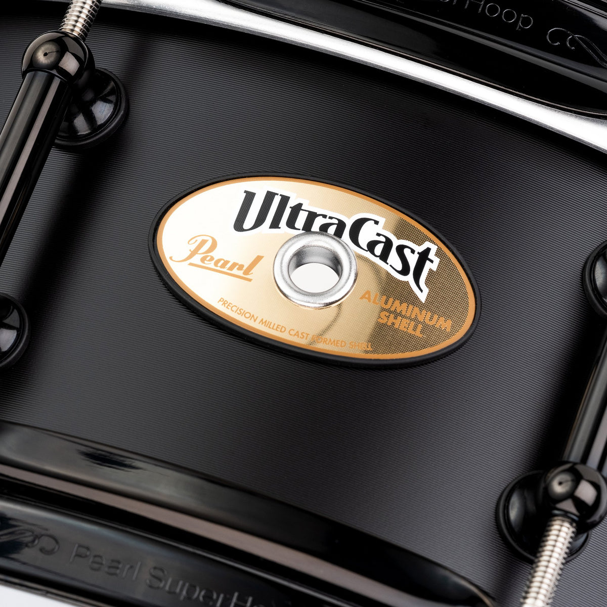 Pearl Ultracast Snare Drum 14x5 Badge
