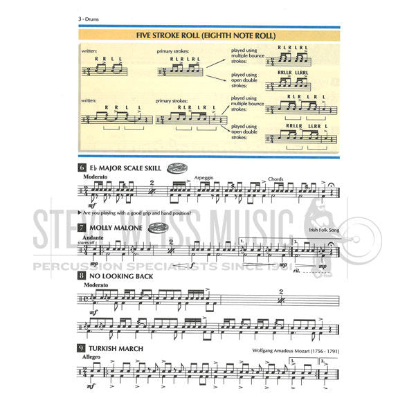Pearson-Standard of Excellence Comprehensive Band Method: Drums/Mallet Percussion Book 2