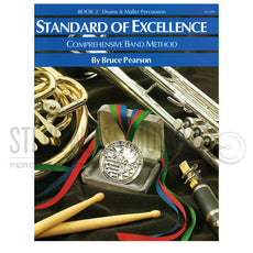 Pearson-Standard of Excellence Comprehensive Band Method: Drums/Mallet Percussion Book 2