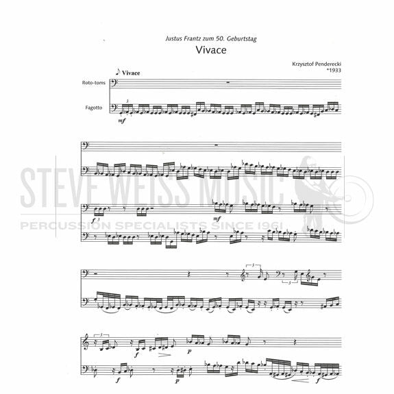 Penderecki-Vivace (S-n2)-Rototoms/BN or BCL