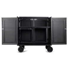 Performance Carts Double Mixer Cart PCM-200 Front Doors Open