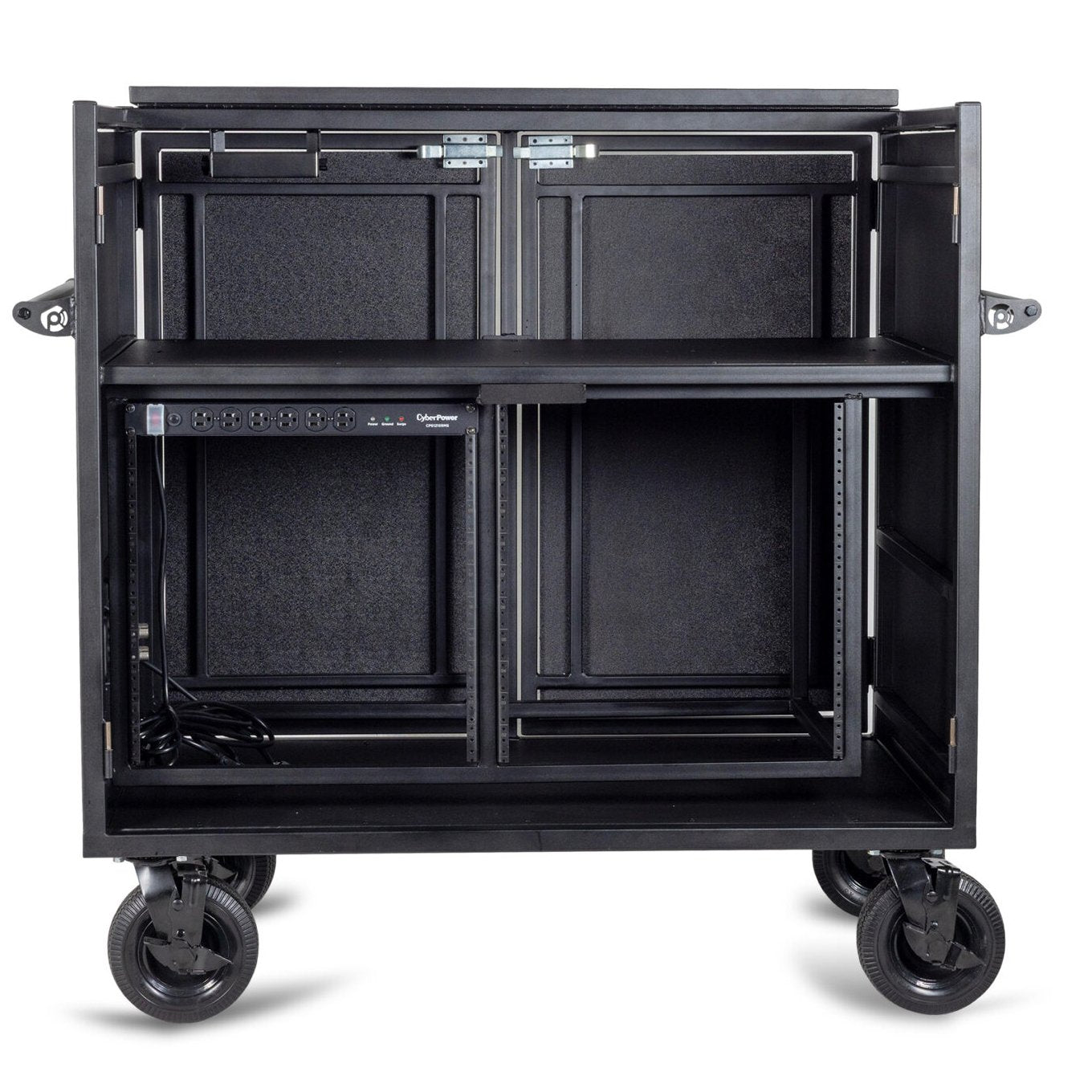 Performance Carts Double Mixer Cart PCM-200 Front No Doors