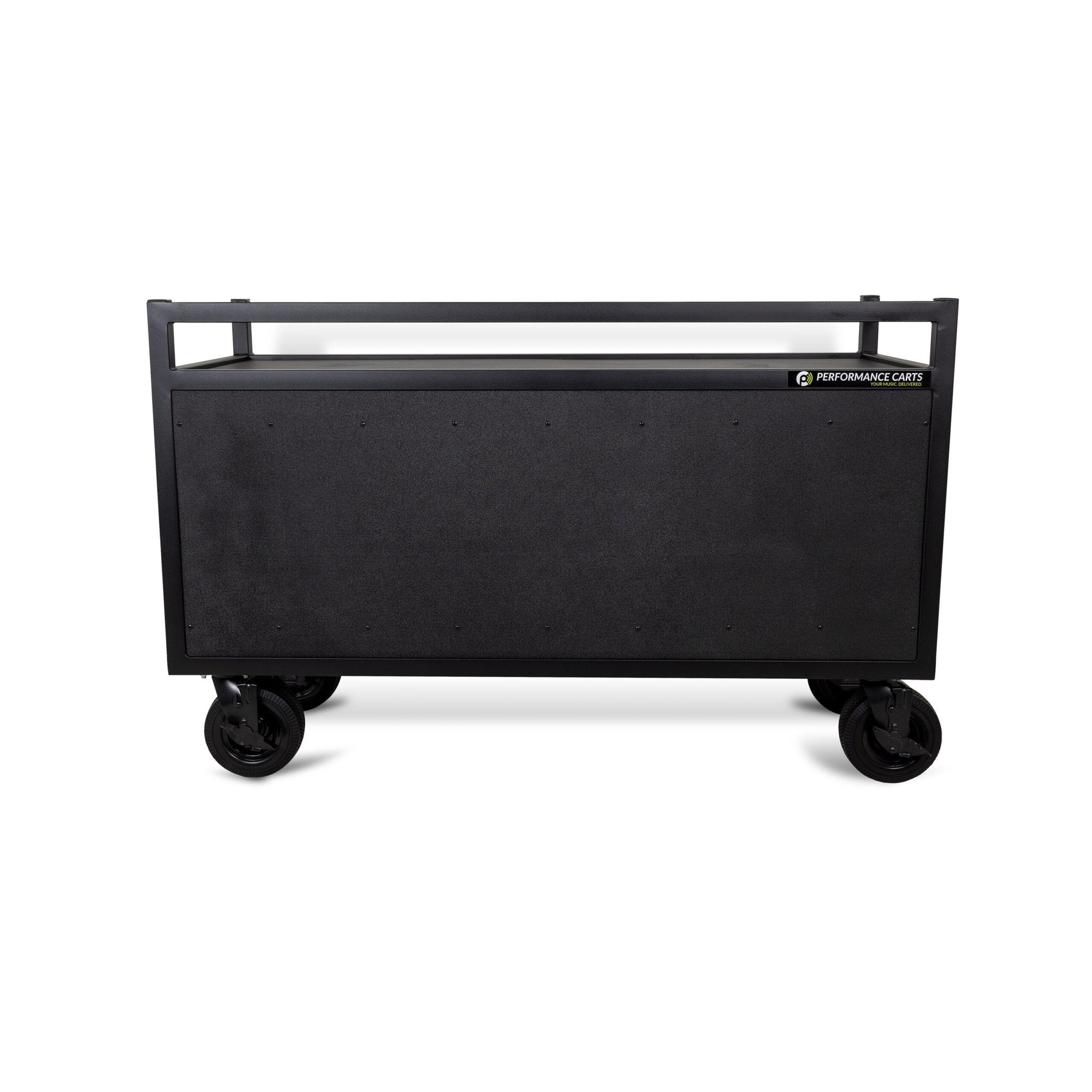 Performance Carts Partially Enclosed Synth Cart PCK-100e Audience Side