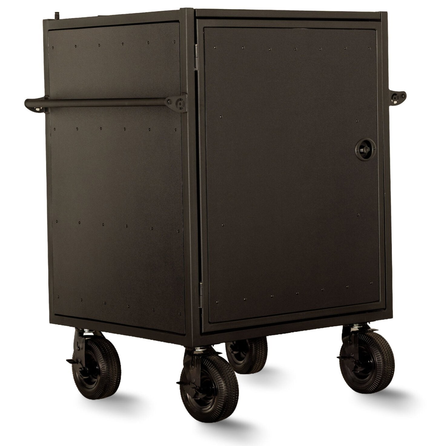 Performance Carts Single Mixer Cart PCM-100 Angle
