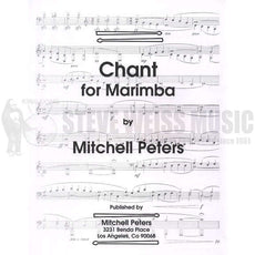 Peters-Chant for Marimba-M
