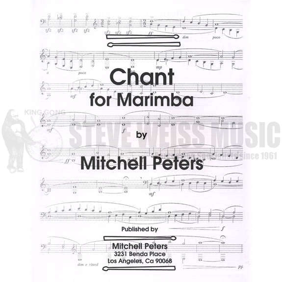 Peters-Chant for Marimba-M