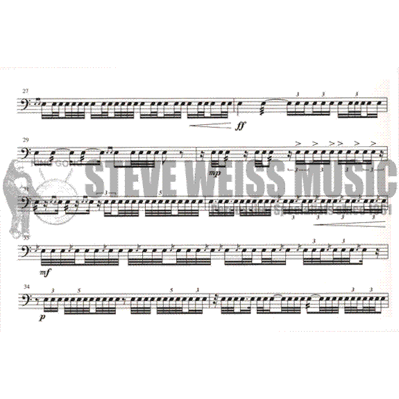 Peters-Etudes for Snare Drum