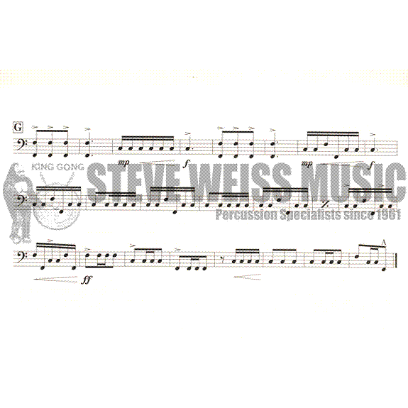 Peters-Scherzo for Three Timpani-3T
