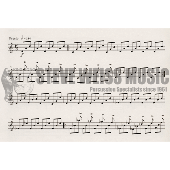 Peters-Three Pieces for Three Mallets-M