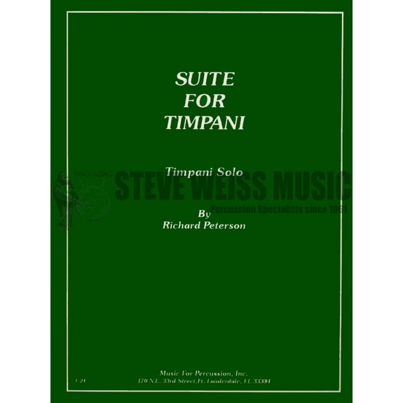 Peterson-Suite for Timpani-4T