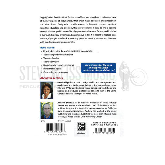 Phillips/Surmani-Copyright Handbook for Music Educators and Directors
