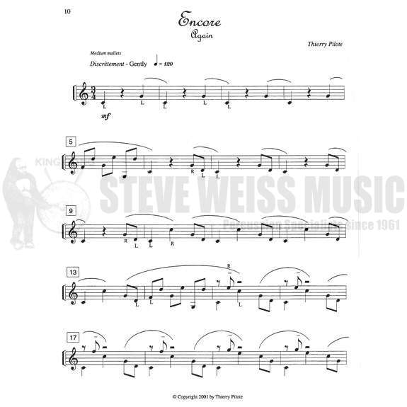 Pilote-20 Short Pieces for Marimba-M