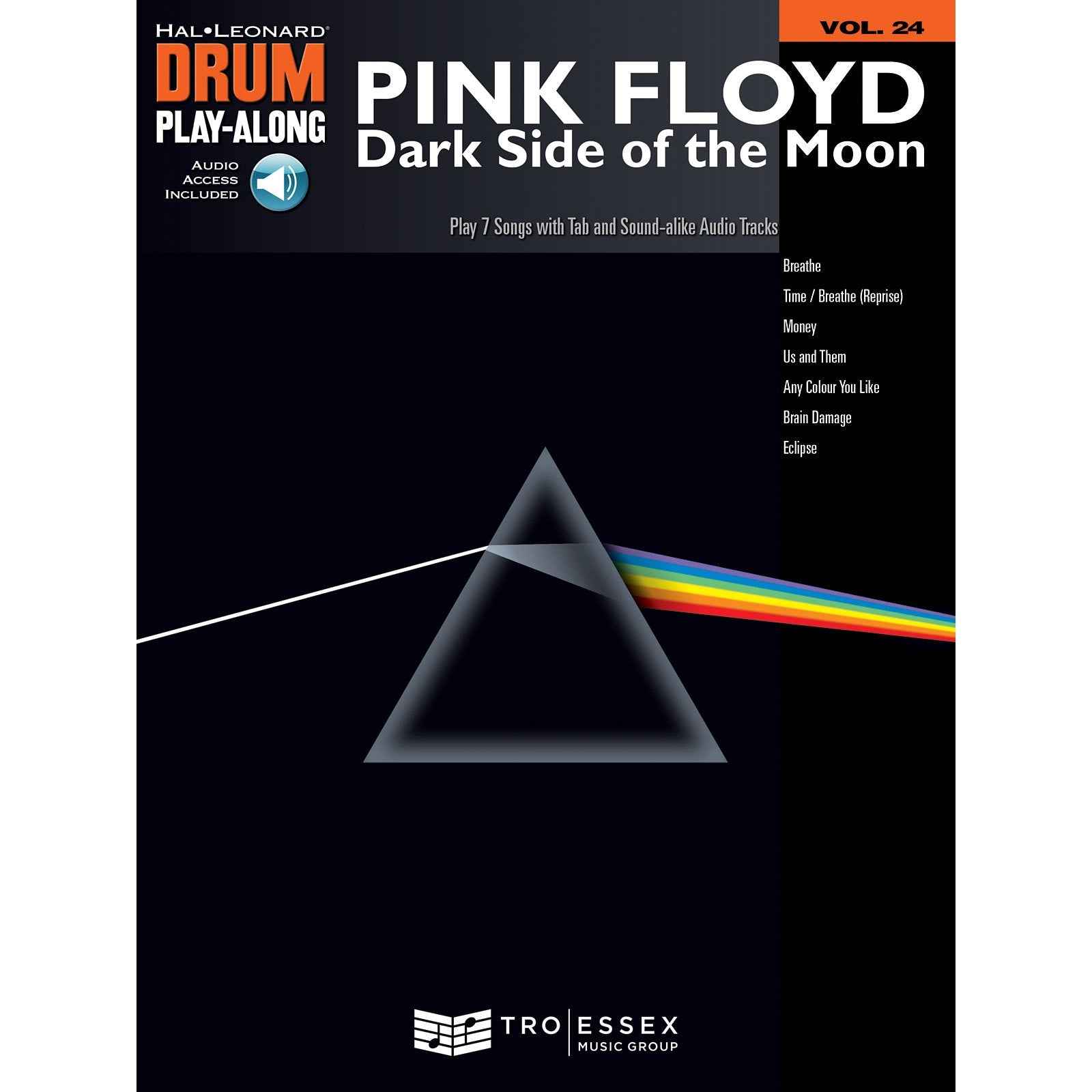 Pink Floyd-Dark Side of the Moon Drum Play-along (w/Online Audio Access)