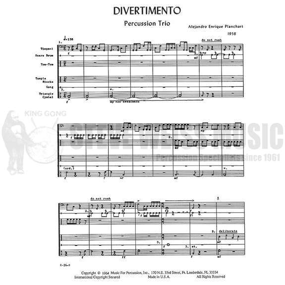 Planchart-Divertimento (2S)-P/4T