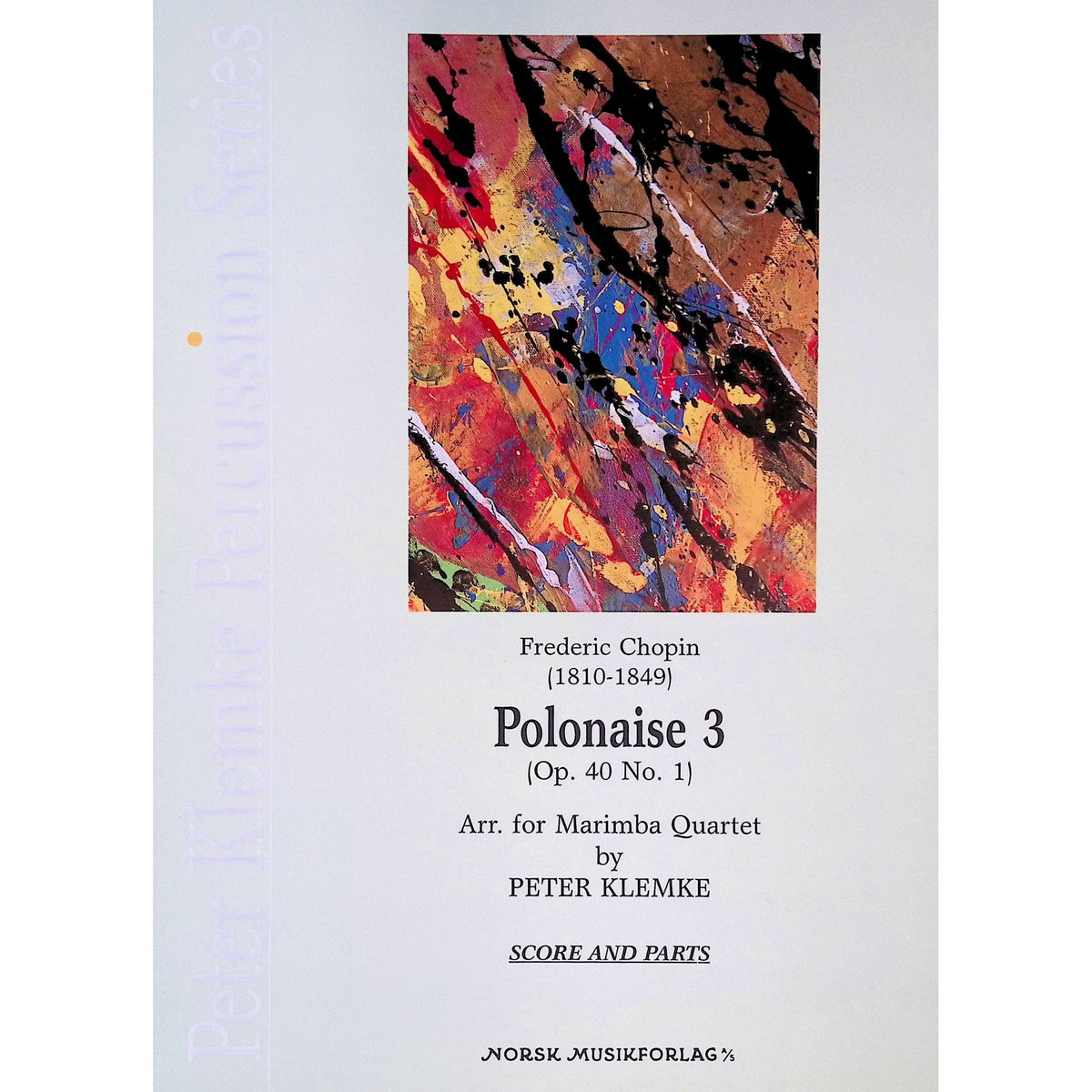 Polonaise 3 by Frederic Chopin arranged by Peter klemke