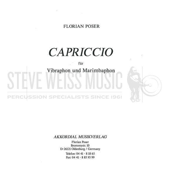 Poser-Capriccio(SP)-V/M