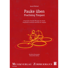 Practicing Timpani by Arend Weitzel