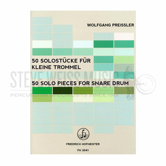 Preissler-50 Solo Pieces for Snare Drum