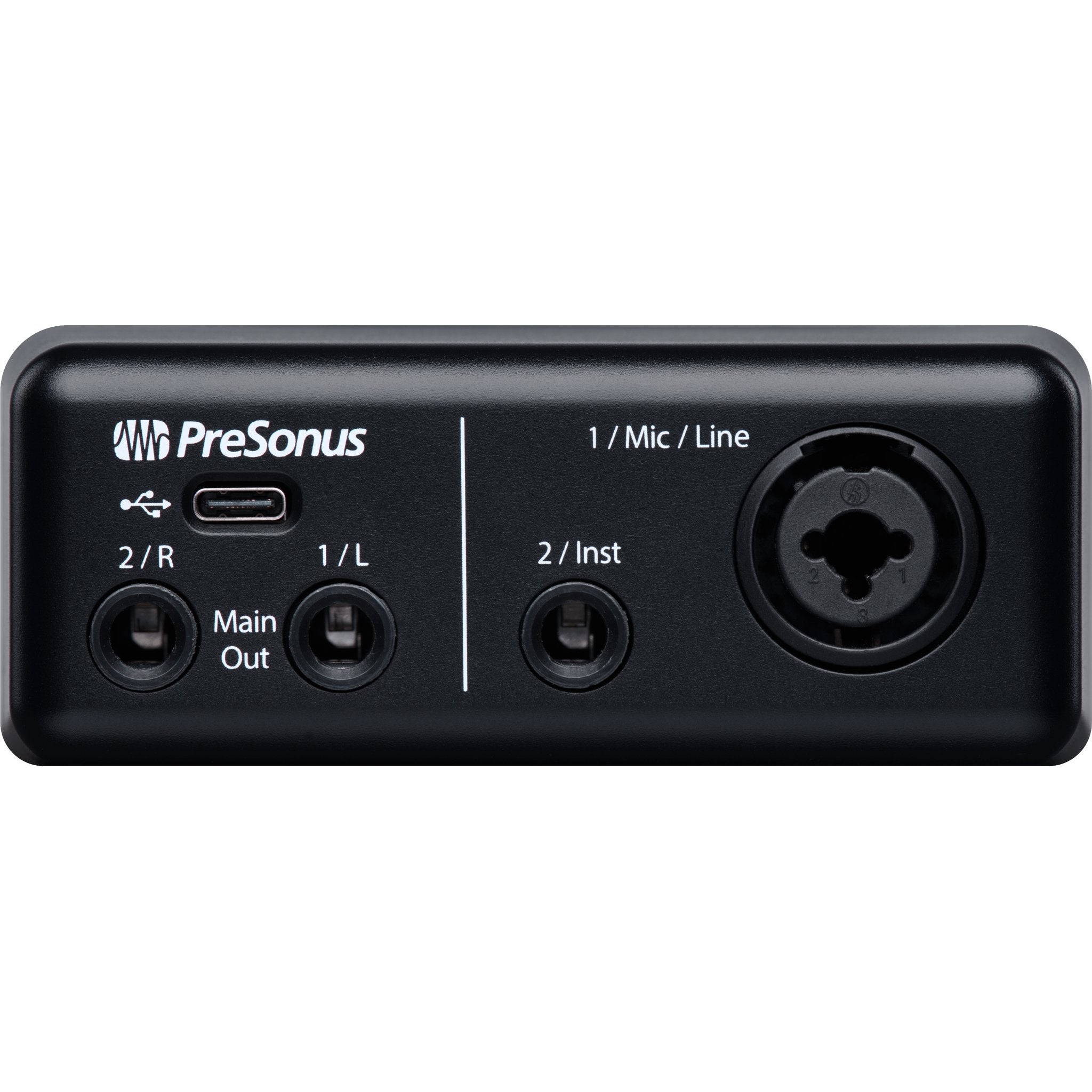 PreSonus AudioBox GO Rear Panel
