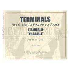 Previte-Terminal B "De Gaulle" (SP)-C/V/Cro./Steel dr./P (from Terminals: Five Cycles)