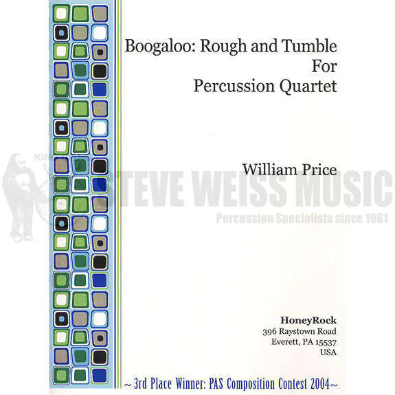 Price-Boogaloo:Rough and Tumble for Percussion Quartet (SP)-V/X/