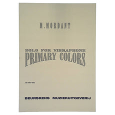 Primary Colors for Vibraphone by M Mordant