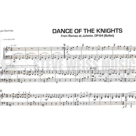Prokofiev-Dance of the Knights from Romeo & Juliet arr.  Sammut-M OS
