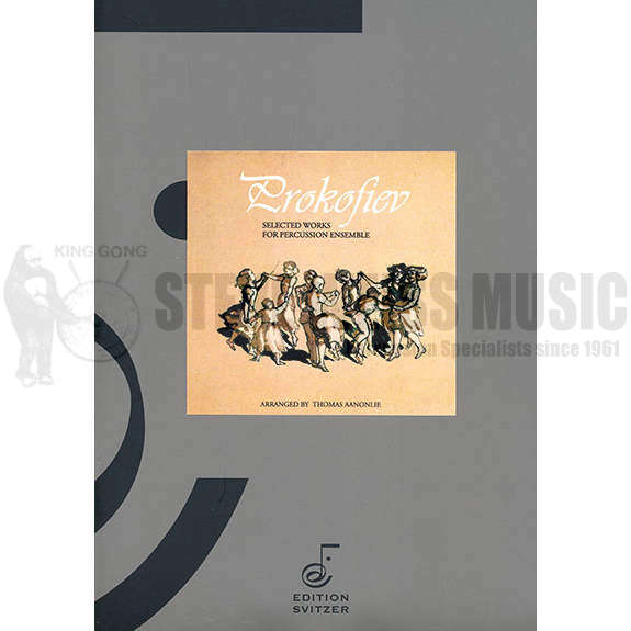 Prokofiev-Selected Works for Percussion Ensemble arr. Aanonlie (SP)-B/V/X/2M/4T/P