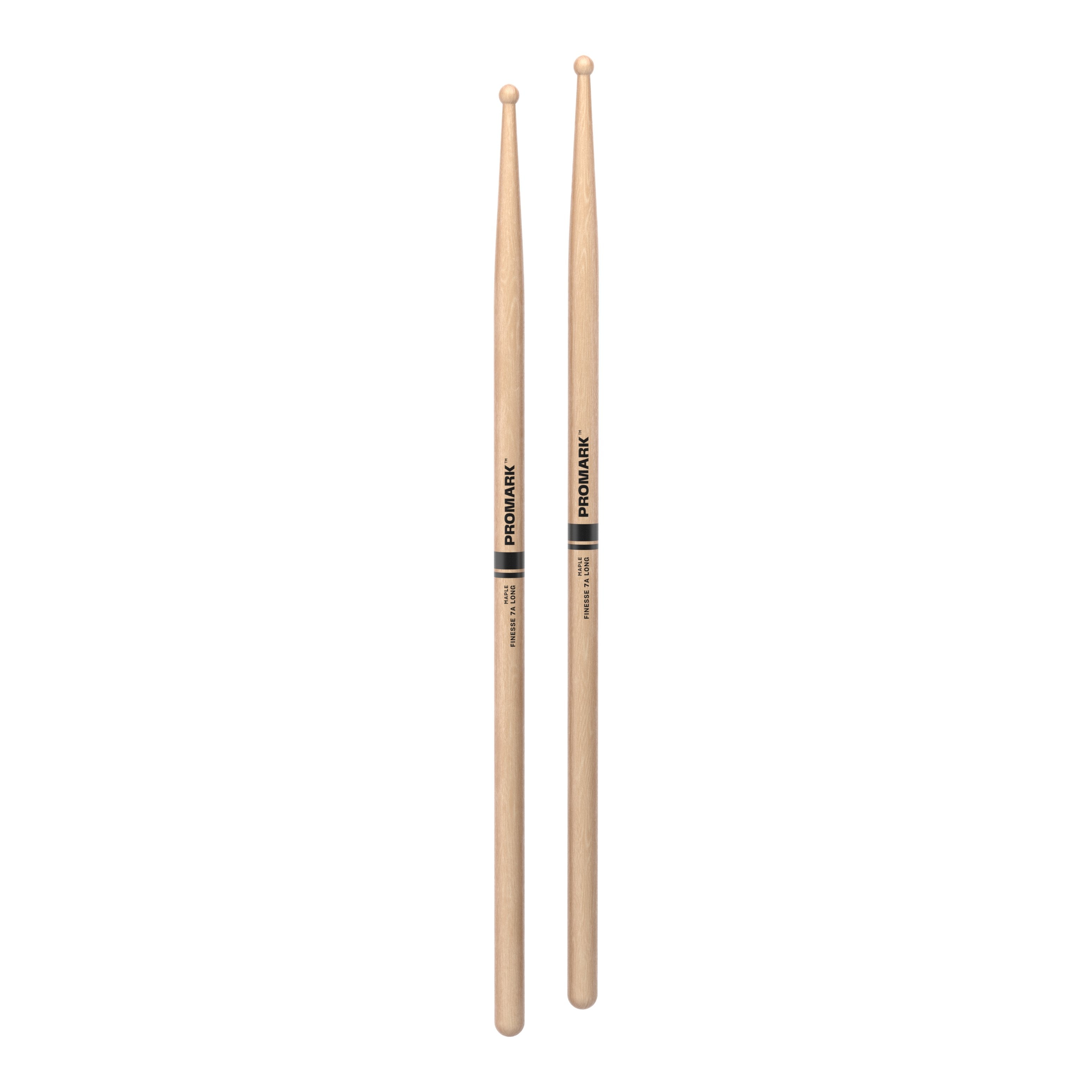 Promark Finesse 7A Long Maple Drumsticks - Image 3