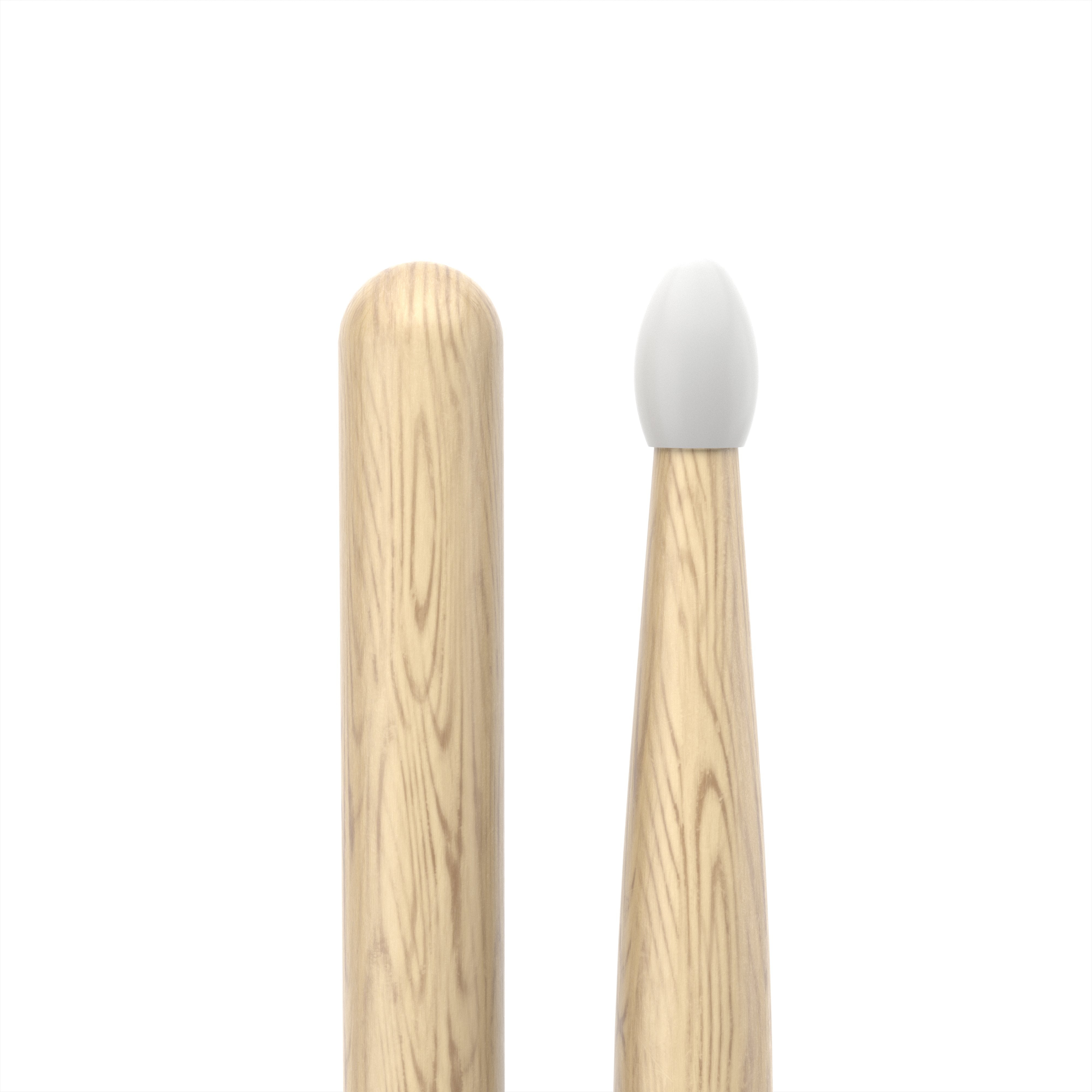 Promark PW5BN Classic Attack Shira Kashi Oak 5B Nylon Tip Drumsticks - Image 4