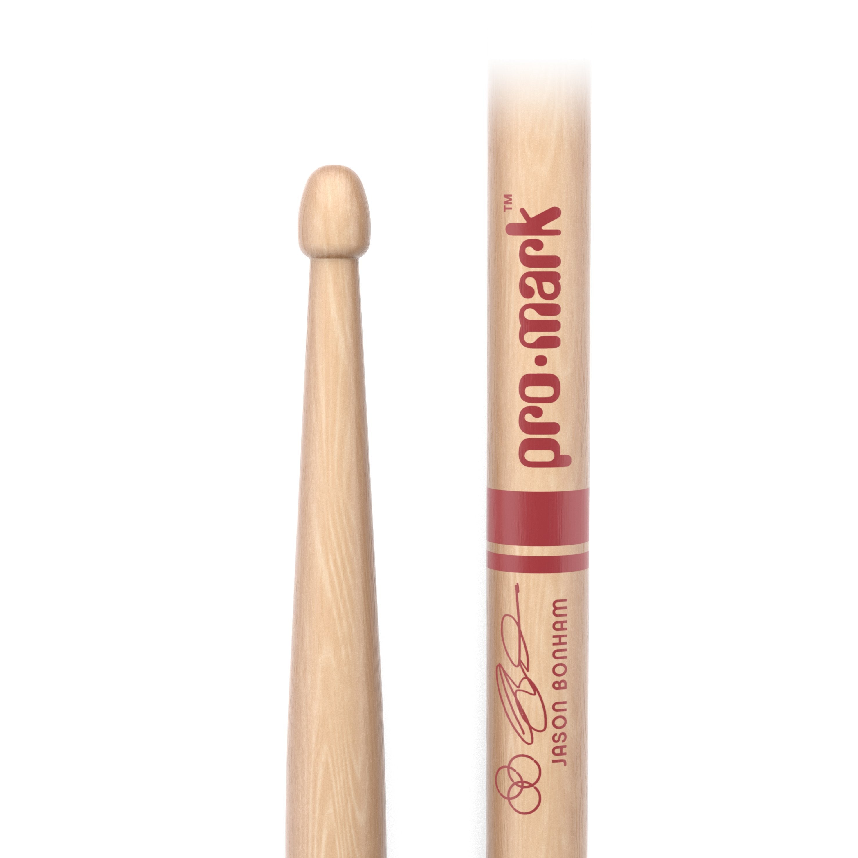 Promark SD531W Jason Bonham Autograph Model Drumsticks - Image 2