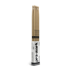 Promark TX7AW Classic Forward 7A Wood Tip Drumsticks - 4 Pack - Image 1