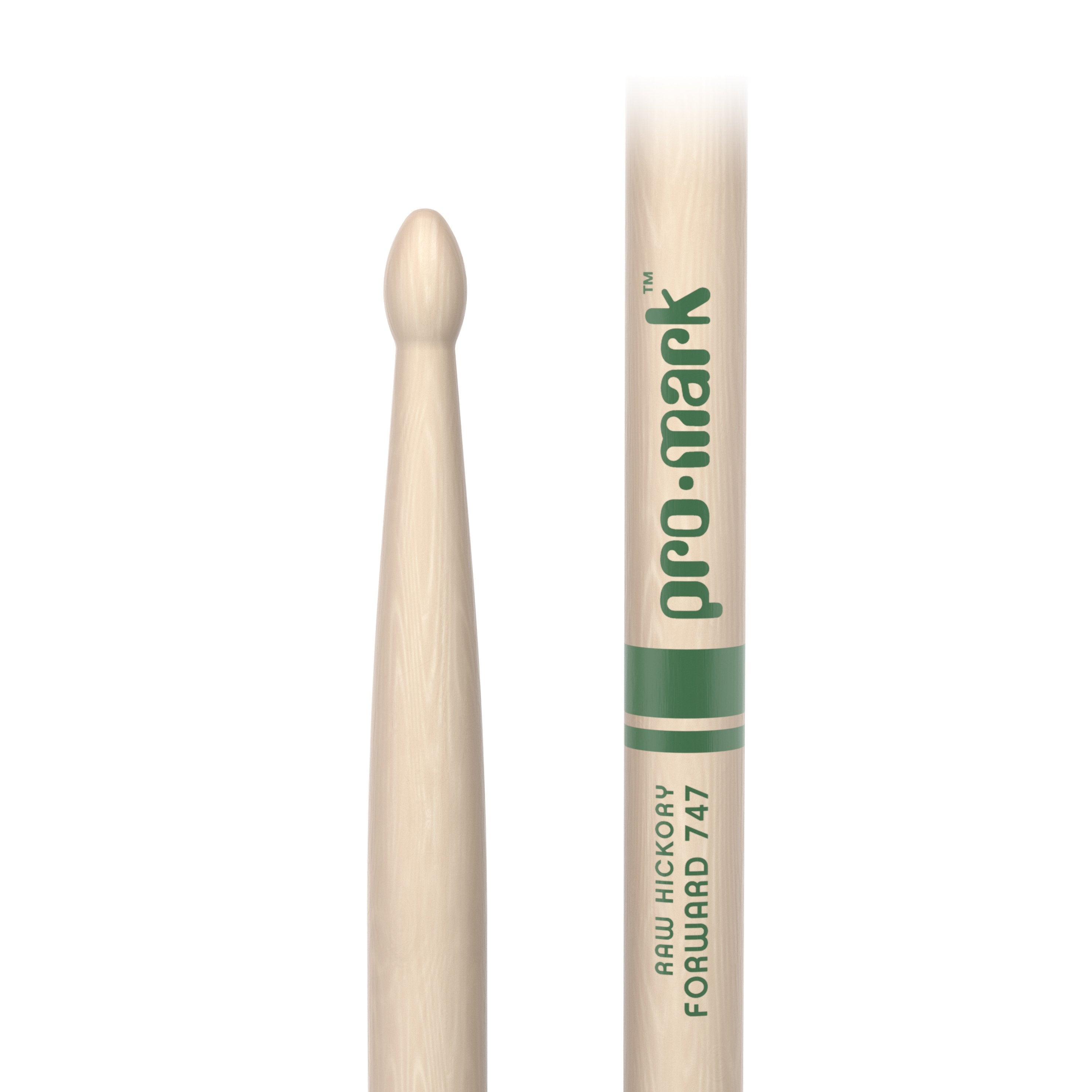 Promark TXR747W Classic Forward 747 Wood Tip Drumsticks - Image 2