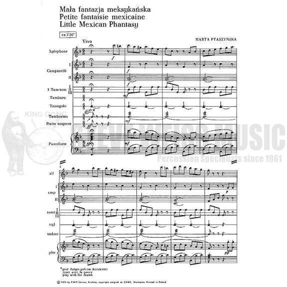 Ptaszynska-Little Mexican Fantasy(SP)