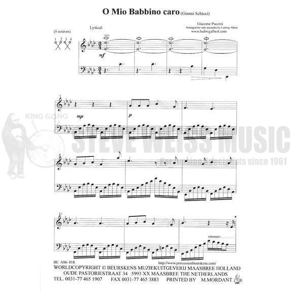 Puccini-O Mio Babbino Caro arr. Albert-M