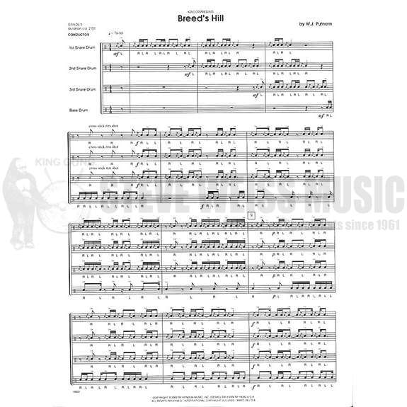 Putnam-Breed's Hill (SP)-3SD/BD