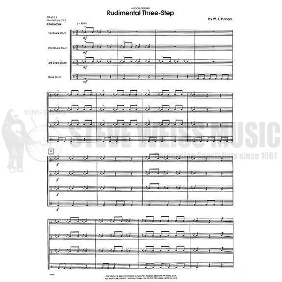 Putnam-Rudimental Three-Step (SP)-P